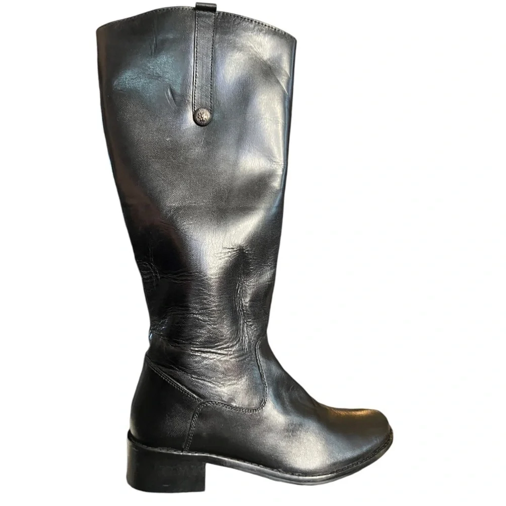 New▶️ Catherine Malandrino ◀️ Reeta Leather Riding Boots   Size 6